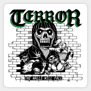 Terror The Walls Will Fall Magnet